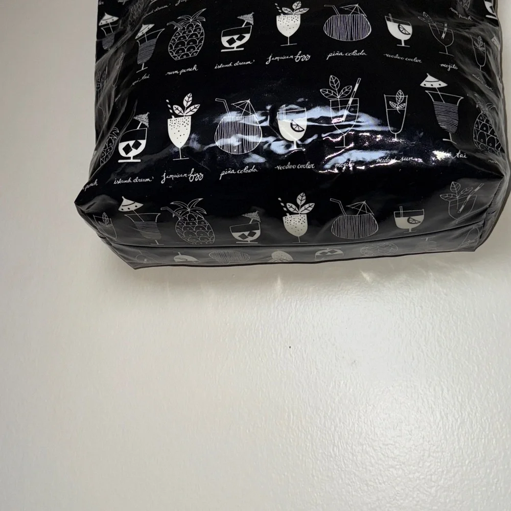 Kate Spade‎ New York Coated Canvas Drink Print Tote Bag